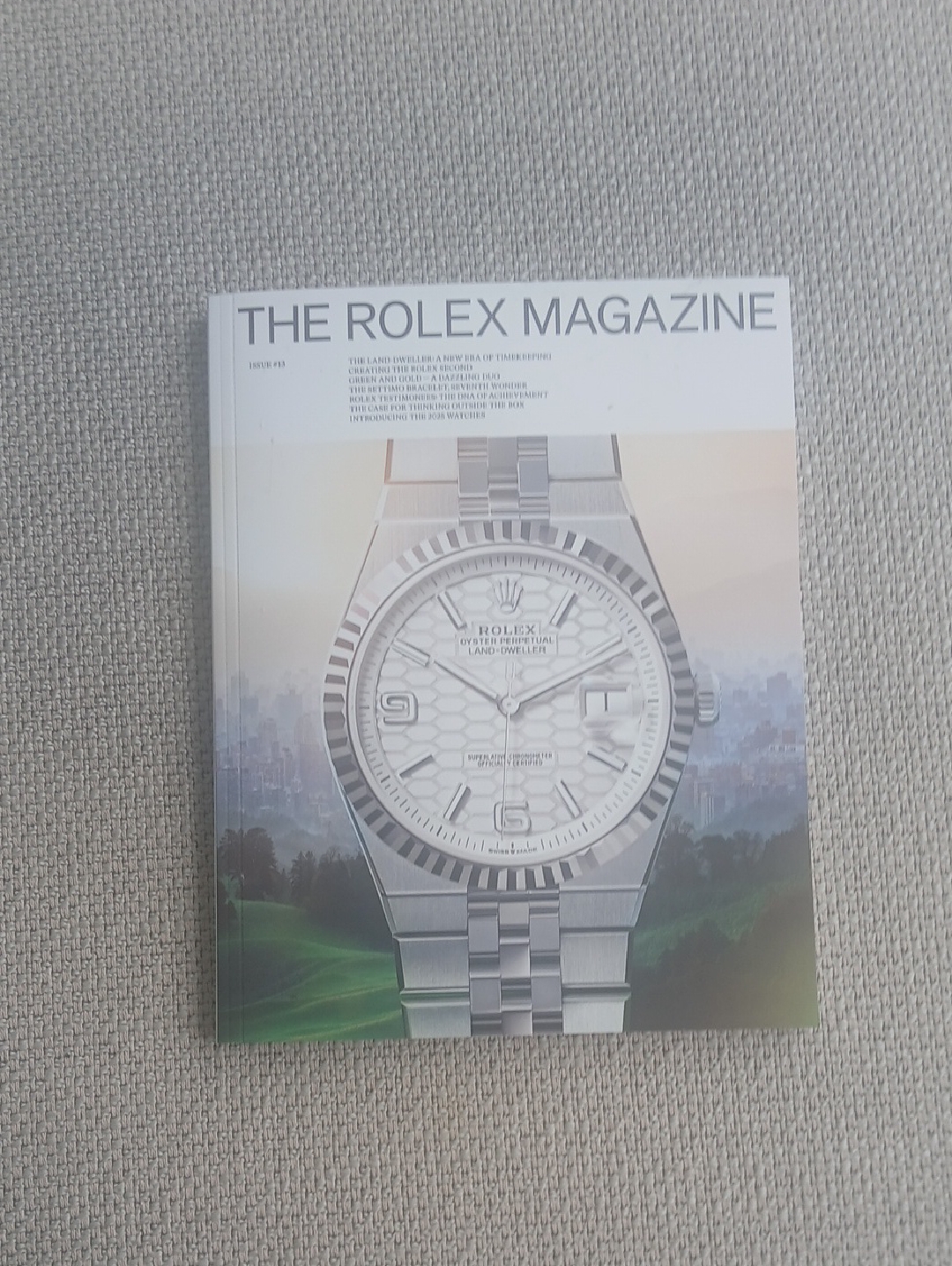 The Rolex Magazine  Silver Watch Cover